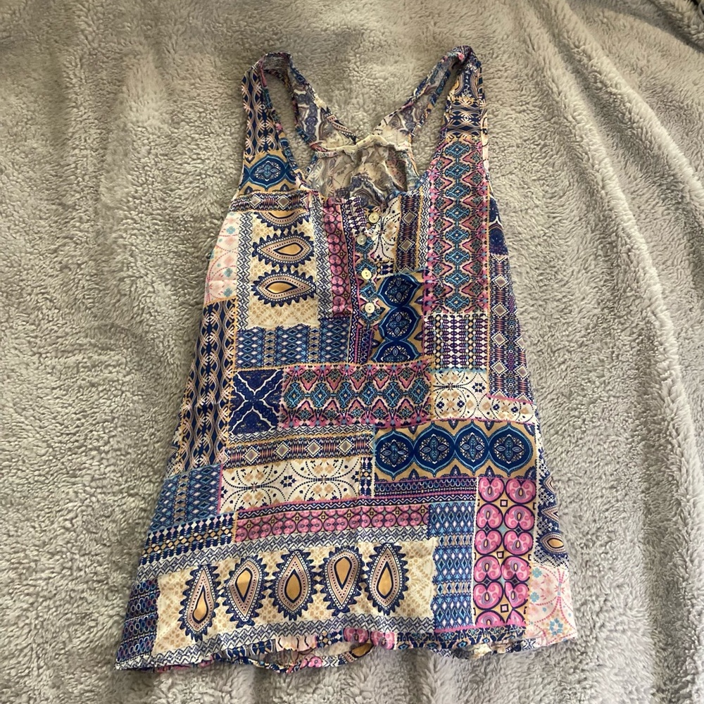 Fun Colorful Top SOLD - Picture 2 of 4